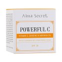 Krem Rozświetlający Alma Secret Powerful C Spf 30 50 ml Przeciwstarzeniowy Pomarańczowy