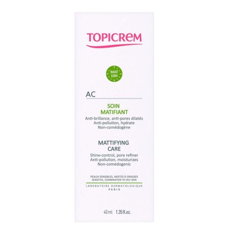 Krem do Twarzy Topicrem Ac 40 ml Żel Matujący