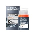 Nawilżający krem do twarzy L'Oreal Make Up Men Expert Magnesium Defense 50 ml 24 godzin