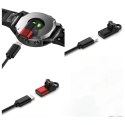 Adapter Lightning MajesticLine do ładowania zegarków Garmin czerwony