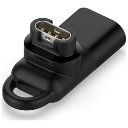 Adapter USB-C MajesticLine do ładowania zegarków Garmin czarny