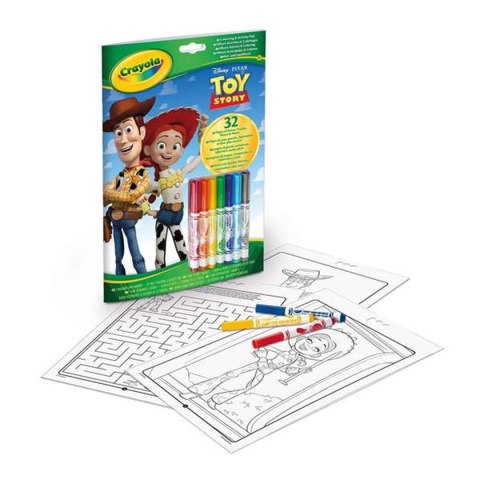 Gra w malowanie i kolory Crayola Toy Story