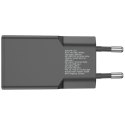 Ładowarka sieciowa 4smarts FlatPlug Duos 30W GaN USB-C/USB-A czarny