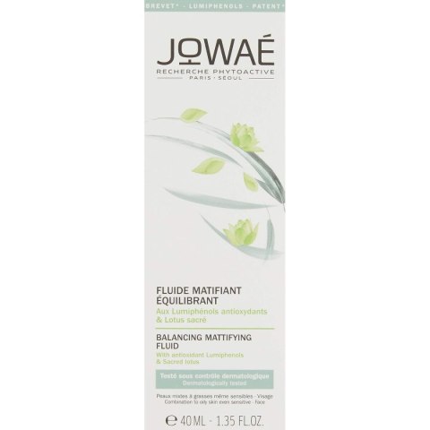 Nawilżający Fluid Matujący Jowaé Balancing Mattifying 40 ml
