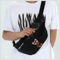 Nimmy Nerka na ramię czarny/black Crossbody Glasses Cool Dog