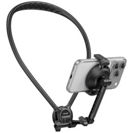 Uchwyt na szyję do telefonu USAMS JoyGo JOY02 Neck Mount z magnetycznym mocowaniem czarny