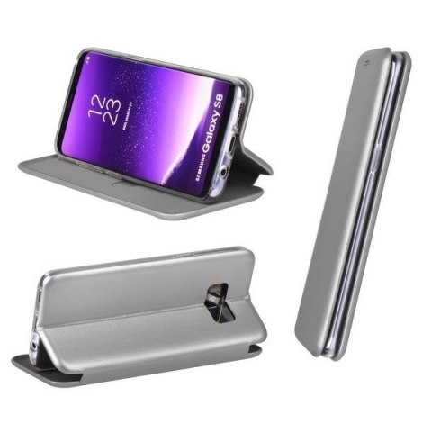 Beline Etui Book Magnetic iPhone 7/8stalowy/steel SE 2020 / SE 2022