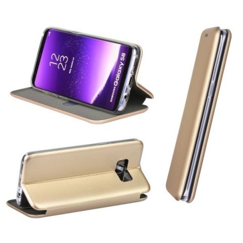 Beline Etui Book Magnetic iPhone Xszłoty/gold