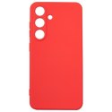 Beline Etui Silicone Samsung S25 Ultra czerwony/red