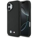 Etui BMW M Quilted Logo MagSafe do iPhone 17 czarny