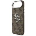 Etui Guess 4G Big 4G Classic Logo do iPhone Air brązowy srebrny
