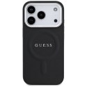 Etui Guess Classic Logo MagSafe do iPhone 17 Pro czarny
