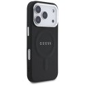 Etui Guess Classic Logo MagSafe do iPhone 17 Pro czarny