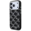 Etui Karl Lagerfeld IML KL Monogram MagSafe do iPhone 17 Pro czarny