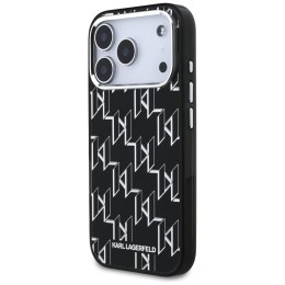 Etui Karl Lagerfeld IML KL Monogram MagSafe do iPhone 17 Pro czarny