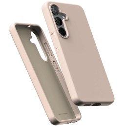 Etui Mercury Pure Magsafe Silicone do Samsung Galaxy S25 Plus piaskowy