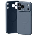 Etui Mercury Semi-Silicone MagSafe do iPhone 17 Pro Max sierra blue