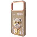 Etui Nimmy Cool&Cute 2.0 Bear do iPhone 17 Pro Max beżowy