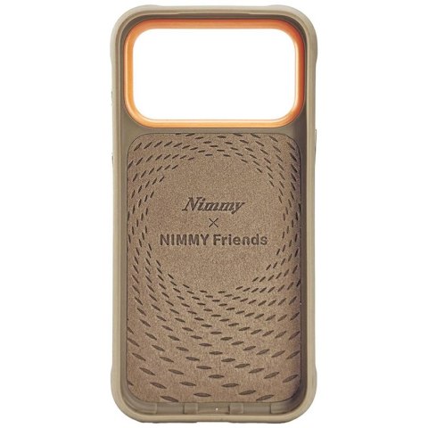 Etui Nimmy Cool&Cute 2.0 Bear do iPhone 17 Pro Max beżowy