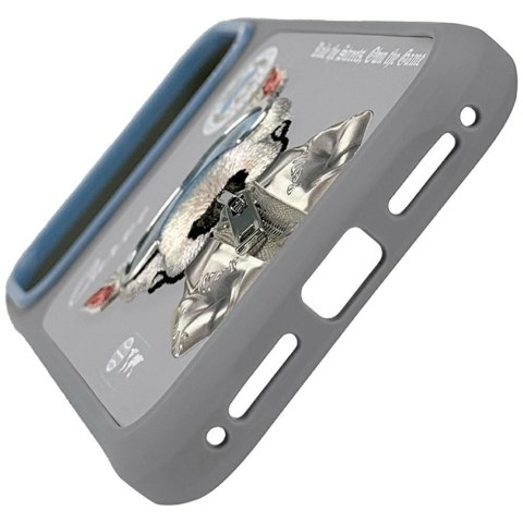 Etui Nimmy Cool&Cute 2.0 Dog do iPhone 17 Pro Max szary