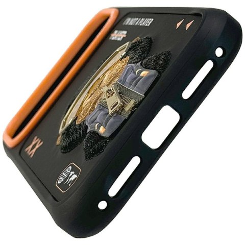 Etui Nimmy Cool&Cute 2.0 Gorilla do iPhone 17 Pro Max czarny