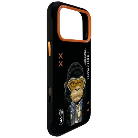 Etui Nimmy Cool&Cute 2.0 Gorilla do iPhone 17 Pro Max czarny