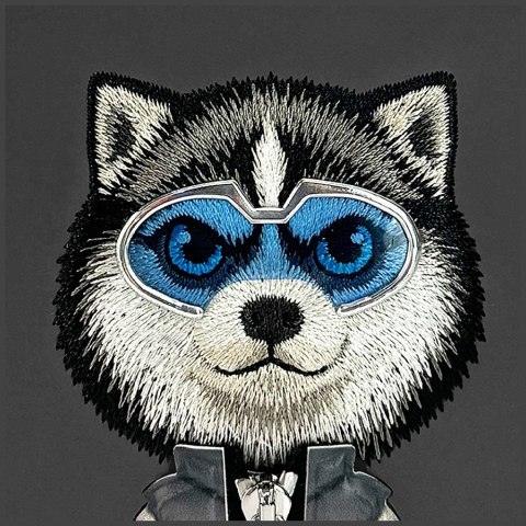 Etui Nimmy Cool&Cute 2.0 Wolf do iPhone 17 Pro Max czarny