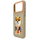 Etui Nimmy Glasses Cool Dog do iPhone 17 Pro Max beżowy