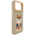 Etui Nimmy Glasses Cool Dog do iPhone 17 Pro Max beżowy