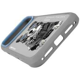 Etui Nimmy Glasses Cool Dog do iPhone 17 Pro Max szary