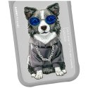 Etui Nimmy Glasses Cool Dog do iPhone 17 Pro Max szary