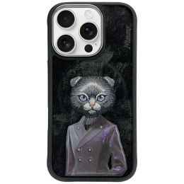 Etui Nimmy Magnetic fashion cute pet MagSafe do iPhone 16 Pro czarny