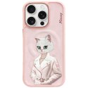 Etui Nimmy Magnetic fashion cute pet MagSafe do iPhone 16 Pro różowy