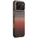 Etui PITAKA Aramid UltraGuard MagSafe do iPhone 17 Pro sunset