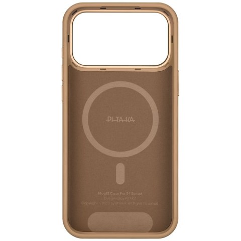 Etui PITAKA Aramid UltraGuard MagSafe do iPhone 17 Pro sunset