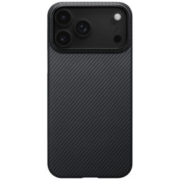 Etui PITAKA Ultra-Slim MagSafe do iPhone 17 Pro czarno szary