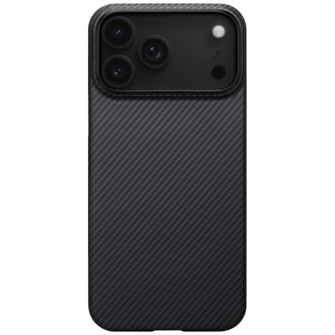 Etui PITAKA Ultra-Slim MagSafe do iPhone 17 Pro czarno szary
