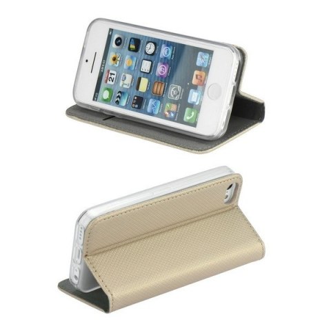 Etui Smart Magnet book Samsung M34 5Gzłoty/gold M346