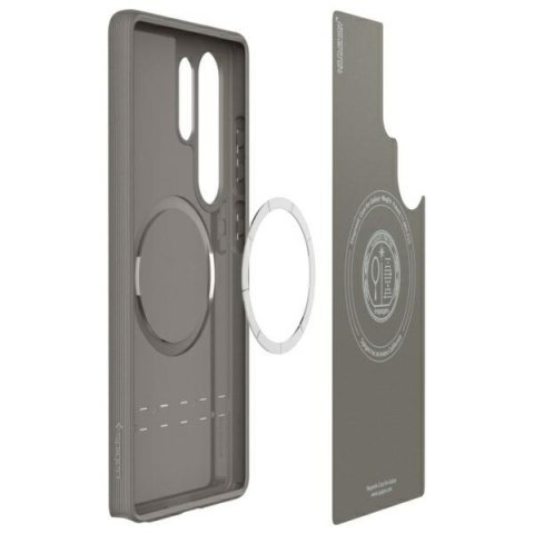 Etui Spigen Parallax Mag MagSafe do Samsung Galaxy S25 Ultra szary
