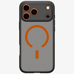 Etui Spigen Ultra Hybrid Mag MagSafe do iPhone 17 Pro Max czarno-pomarańczowy