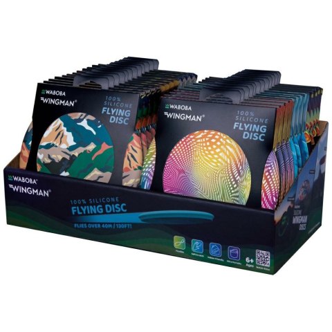 Frisbee Waboba Wingman dysk silikonowy 15cm (Produkt w kilku kolorach - wysyłka losowa)