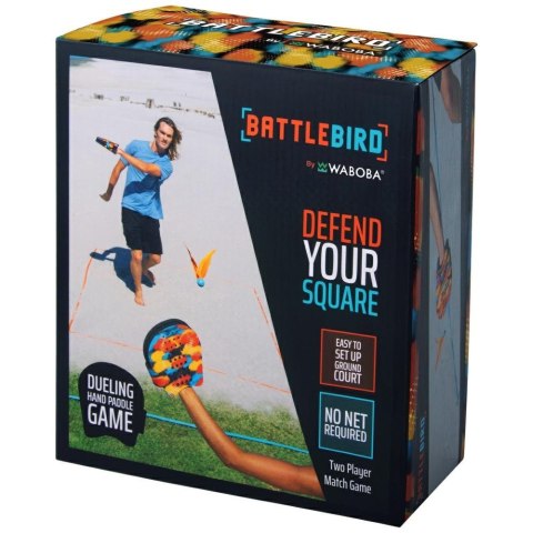 Gra zręcznościowa Waboba Battlebird 2x rakietka na ręke 2x lotka 2x pole do gry