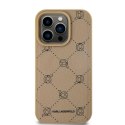 Karl Lagerfeld KLHMP15LPGKHPHE iPhone 15 Pro 6.1" beżowy/beige Magsafe Karl Head