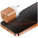 Ładowarka sieciowa Energea Ampcharge GaN35 USB-C/USB-A PD/PPS/QC3.0 35W pomarańczowy