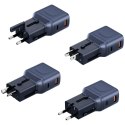 Ładowarka sieciowa Energea TravelGo Adapter 35 USB-A/USB-C 35W niebieski