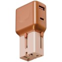 Ładowarka sieciowa Energea TravelGo Adapter 35 USB-A/USB-C 35W pomarańczowy