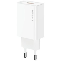 Ładowarka sieciowa USAMS T69 10.5W 2.1A USB-A biały