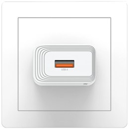 Ładowarka sieciowa USAMS T69 10.5W 2.1A USB-A biały