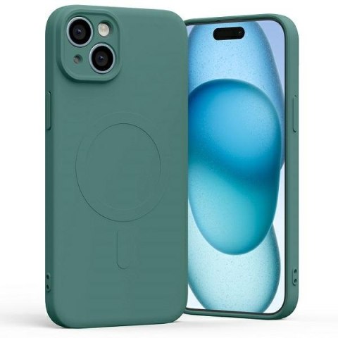 Mercury MagSafe Semi-Silicone iPhone 15Plus 6,7" zielony /green