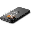 Osłona aparatu Spigen Optik Pro Glas.TR "EZ FIT" Camera Protector 2szt do iPhone 17 Pro Max / 16 Pro / 16 Pro Max pomarańczowy